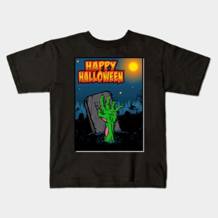 scary zombie hand Kids T-Shirt